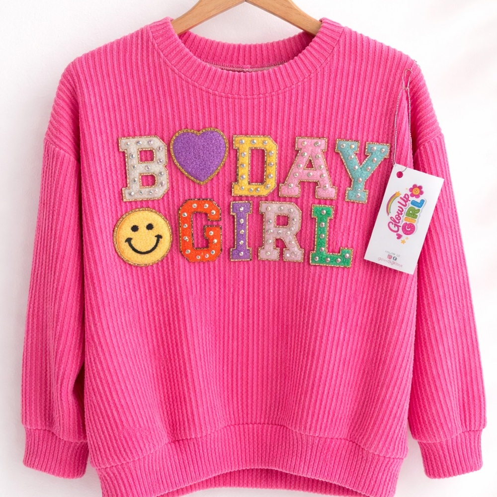 Pink Graphic Sweater